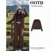 Conjunto de Otoño para Mujer 2026 Nuevo Estilo Sudadera Deportiva Chaqueta Casual Principios de Otoño Estilo Coreano Conjunto Completo con un Toque de Alta Gama
