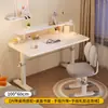 Mesa de Estudo Infantil Mesa para Computador de Mesa Mesa Escritório Casa Estudante Mesa e Cadeira Ajustáveis para Lição de Casa Mesa e Cadeira para Aluno do Ensino Fundamental