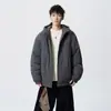 Inverno Novo Casal Roupas de Algodão Estilo Coreano Jaqueta de Algodão com Capuz Casaco Roupas Quentes de Inverno Roupas de Algodão