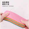 Fábrica de Origem Pano de Limpeza Rainbow Multicamadas Descartável, Uma Camada Descartável por Vez, Forte Descontaminação, Toalha de Limpeza Doméstica de Cozinha para Uso Duplo Seco e Úmido