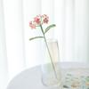 Flores Artificiais Acabadas, Flores Feitas à Mão, Tricô de Lã DIY, Buquês de Crochê Caseiros, Flores Acabadas de Lã Margarida Pequena