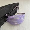 Bolso de moda coreana para mujer, novedad de verano 2024, bolso de tela informal, bandolera, bonito bolso personalizado para teléfono móvil, riñonera de viaje