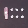 Acessórios de Nail Art de Floco de Neve de Natal para Outono e Inverno, Brincos DIY de Resina Fofos, Pequenos Acessórios, Decorações de Unha Usáveis, Capa de Celular
