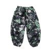 Calça Floral Popular Cropped Casual Calça Masculina Wide Leg Solta Calça Elefante Tailandesa Bloomers de Verão Nepaleses