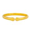 Pulsera de Garra de Gato Dorada de Arena Vietnamita Boutique Pulsera Abierta para Rascar Gatos Pulsera Sólida Antigua Mismo Estilo que la Tienda de Oro Venta al por Mayor