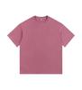 Camiseta Personalizada Transfronteriza para Hombre 260g Algodón Grueso Lavada Manga Corta Camiseta Publicitaria Ropa de Trabajo Uniforme de Clase Uniforme de Grupo