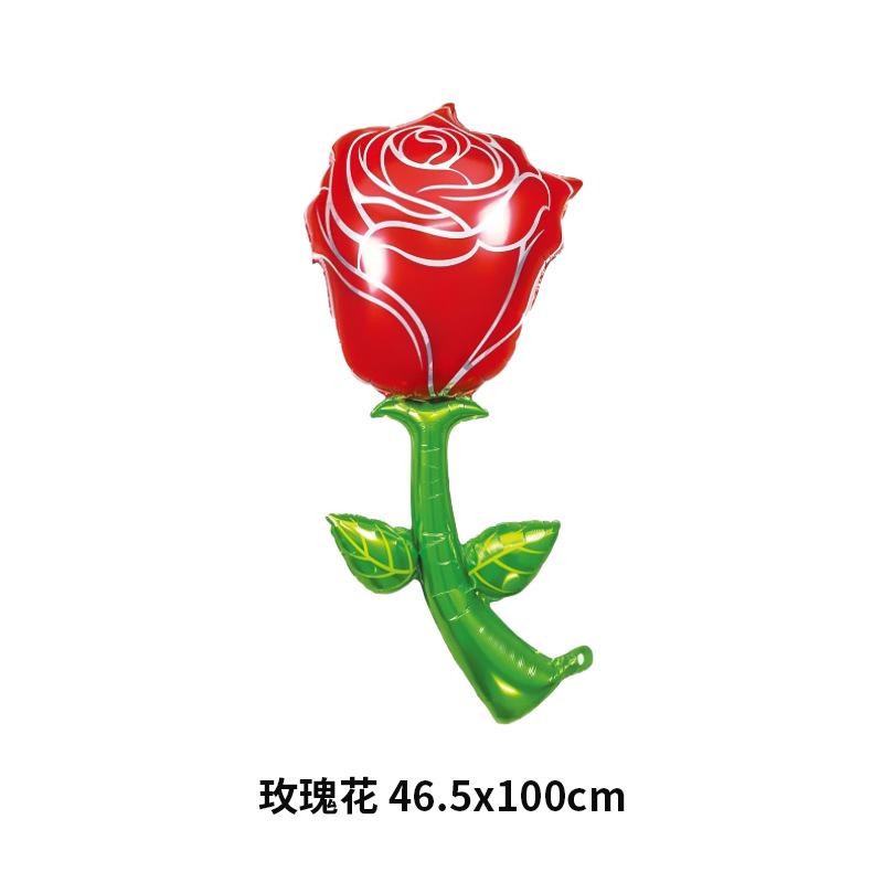 玫瑰花 46.5x100cm