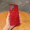 Adequado para capa de celular com pintura metálica corrugada Red Magic 11 Pro, capa protetora minimalista com botão de metal magnético 10S Pro+