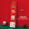 Caixa Surpresa de Natal Desenho Animado Barril de Papelaria Criativo Caneta Gel Fofa para Estudante Recarga de Adesivo Presente de Férias de Natal