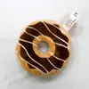 Juguete para mascotas de pelo liso de fábrica, rosquilla, suministros para mascotas, anillo de pan, perro mascota, juguete con sonido de chirrido
