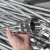 Fabricante vende tuberías flexibles a prueba de explosiones de acero inoxidable, tuberías roscadas, tuberías metálicas de conexión flexible suave