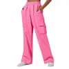 Calça Jogger de Lã com Bolso Lateral, Casual Simples, Roupa de Trabalho, Nova Coleção Outono/Inverno 2025 para E-commerce Transfronteiriço
