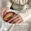 Anillo para Mujer S925 Nicho Simple Ola Asimétrica Diseño Versátil Giro Giro Anillo Liso Abertura Galvanoplastia