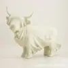 Novo Produto Novo Produto Transfronteiriço Vaca das Terras Altas Fantasma Artesanato de Resina Ornamento Móveis Fantasma Highland