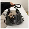 Bolsa de Ombro de Alta Qualidade Retrô para Mulheres, Bolsa Transversal para o Dia a Dia, Bolsa Tote Casual Transfronteiriça, Bolsa de Ombro Simples Versátil da Moda
