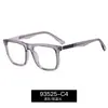 93525 nova armação para miopia masculina armação preta óculos anti-luz azul podem ser equipados com lentes planas para comércio exterior