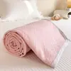 2026 Novo Modelo Jacquard Tricotado 100% Algodão de Alta Qualidade, Cobertor Multifuncional, Colcha de Verão em Forma de Coração, Colcha Fina de Verão, Colcha de Ar Condicionado