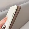 Funda para Teléfono con Textura de Cuero de Manzana con Ranura para Tarjeta Adecuada para iPhone 16 Pro Max, Funda de Teléfono de Lujo de Gama Alta con Soporte para Tarjetas