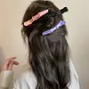 Nuevo clip de cocodrilo sin costuras para la parte posterior de la cabeza, pinza de pico de pato para posicionamiento y separación, pinza recta para flecos y cabellos sueltos, pinza lateral