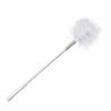 Coqueteo directo de fábrica pluma divertida negra poste de plástico pluma de goma negra poste de diamante pluma de pollo barrido