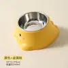 Tigela para Gato com Pernas Altas, Tigela de Comida com Proteção de Pescoço em Aço Inoxidável, Não Cai Facilmente, Combinação de Cores Sorvete Macaron para Gato Adulto e Filhote Tigela de Arroz