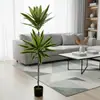95cm Ramo de Bambu Lírio Artificial Moderno Estilo Ins Nórdico Planta Artificial Flor Artificial Decoração Suave Residencial Comercial
