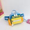 Bolsa Infantil 2025 Nuevo Diseño Coreano de Nicho Bolsa de Pecho para Niños Mochila Pequeña Ligera para Viaje Bolso Cruzado Casual