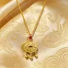 Estilo Chino Aleación Antigua Candado de Longevidad Candado Ruyi Colgante de Collar Hueco Regalo para Hombres y Mujeres Accesorios Decorativos