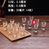 Juego de Copas para Licores, Copas de Vino Pequeñas, Vasos de Chupito, Vasos Highball para Uso en Restaurante y Hogar