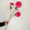 3 cabeças fragrância escura dalihua casa decoração da sala de estar pequena bola crisântemo Salão de casamento fundo principal área de boas-vindas pequena decoração floral