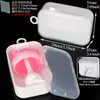 Caixa de Talheres Infantil, Porta-Colher de Silicone, Porta-Hashi e Garfo-Colher de Treinamento para Bebês em PP, Mordedor, Porta-Escova de Dentes e Mordedor