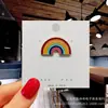 Broche de desenho animado personalizado broche de metal fofo em forma de gota de óleo acessórios para roupas bolsas acessórios de crachá broche
