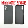 Adequado para capa de celular Infinix NOTE 12i/X6819 material de couro fosco total TPU material de pintura