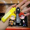 Llavero de Naruto de Segunda Generación Anime Nuevo Transfronterizo Kakashi Creativo Muñeco de Naruto Colgante para Mochila Coche