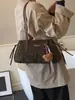 Bolso de Mujer de Gran Capacidad Más Vendido Bolso Tote Nuevo Estampado de Leopardo Retro Casual para el Trabajo Bolso de Hombro Bolso Sencillo de Axila