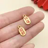 Colgante Zhaocai Nafu Accesorios de Aleación de Zinc Pulsera Tejida a Mano DIY Accesorios de Joyería para Pulsera Material Colgante Pequeño