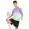 Uniformes de Fútbol de Manga Corta y Trajes Deportivos de Comercio Exterior Transfronterizo de Amazon Personalizados para Adultos y Niños, Uniformes de Competición y Uniformes de Entrenamiento