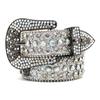 Cinto de strass caveira masculino e feminino com moda hip-hop punk europeia e americana puro feito à mão cinto de calça atacado