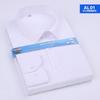 Camisas de Manga Corta para Oficina Mujeres de Cuello Azul, Camisas de Color Sólido de Verano para Hombres, Cárdigans para Mujer, Ropa Profesional, Se Pueden Estampar con Logo