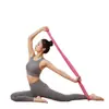 Cinturón de Estiramiento Auxiliar de Yoga Transfronterizo, Banda de Resistencia para Fitness para Uso en Casa, Mejora la Postura y Embellece la Espalda, Cinturón de Estiramiento para Entrenamiento