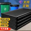 Bolsas de basura gruesas de gran tamaño para hoteles y restaurantes con gran capacidad para uso sanitario y comercial en bolsas de basura negras de boca plana