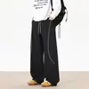 Pantalones paracaidistas estilo americano scimitar para hombre, nuevo modelo otoño 2026, repelentes al agua, pierna recta, holgados, pierna ancha, pantalones casuales