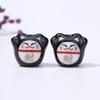 Gato de Colores y Cabeza de Cerdo Gato de la Suerte Pulsera DIY Hecha a Mano Accesorios de Cuentas con Agujero Vertical Collar Regalo de Pareja de Moda para Coche