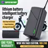 Carregador de Bateria de Lítio 12V24V36V48V60V72V 3A5A8A10A15A Lítio Ternário Ferro Lítio Veículo Elétrico Carregamento