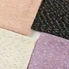 Estilo Chanel Estilo Japonés y Coreano Tela de Cuadros con Hilo Dorado Tela Tweed Moda de Temporada Otoño e Invierno Material para Abrigo Vestido