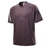 Camiseta Ligera de Secado Rápido, Transpirable, Antibacteriana, de Manga Corta para Exteriores para Hombres y Mujeres, Protección Solar, Camisa Holgada de Media Manga para Fitness Deportivo para Hombres