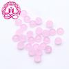 Fábrica de Wuzhou, venta directa de piedra de vidrio redonda plana y lisa OW10#, piedra desnuda, tamaño al por mayor, 3 mm ~ 6 mm