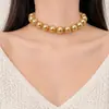 Diseño de nicho transfronterizo retro elegante estilo Hepburn collar de perlas multicapa perla extragrande