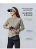 Camiseta de Senderismo de Secado Rápido para Mujer IZEXX, Sudadera Deportiva de Color Sólido con Media Cremallera para Otoño, Camiseta de Manga Larga Holgada con Cuello Alto para Montañismo