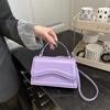 Bolsas Estilosas de Design Nicho de Moda Bolsas da Moda Novas 2025 para Mulheres Bolsas de Mão Texturizadas Bolsas de Ombro Transversais Bolsas Quadradas